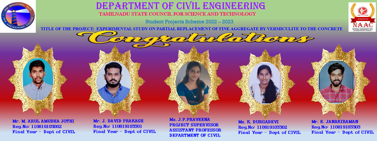 Jaya Engineering College, Top Engineering College, Best Engineering ...